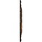 Ekena Millwork Durham Ceiling Medallion (Fits Canopies up to 4 1/4"), Hand-Painted Rust, 31"OD x 1 1/2"P CM31DURUS - alternate 3